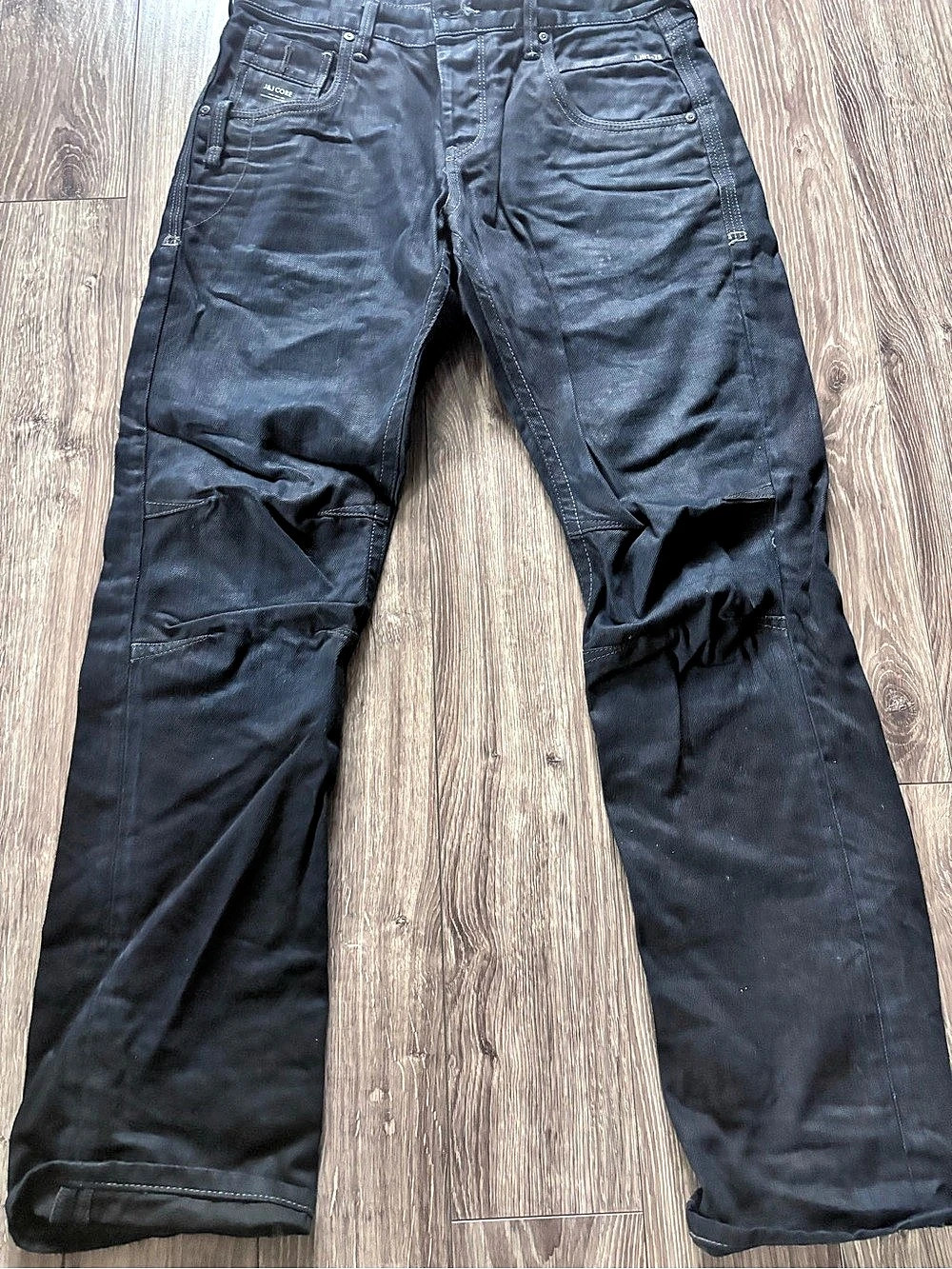 Jack & Jones Boxy Loose Fit Black Relaxed Fit Jeans